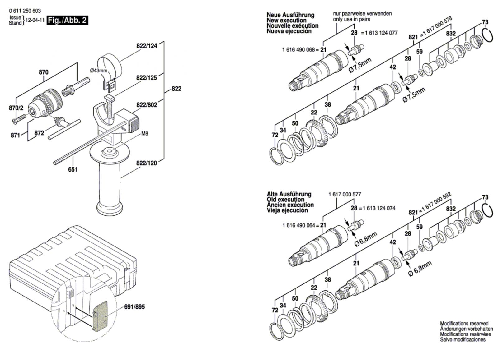 Gbh 2 22e online bosch